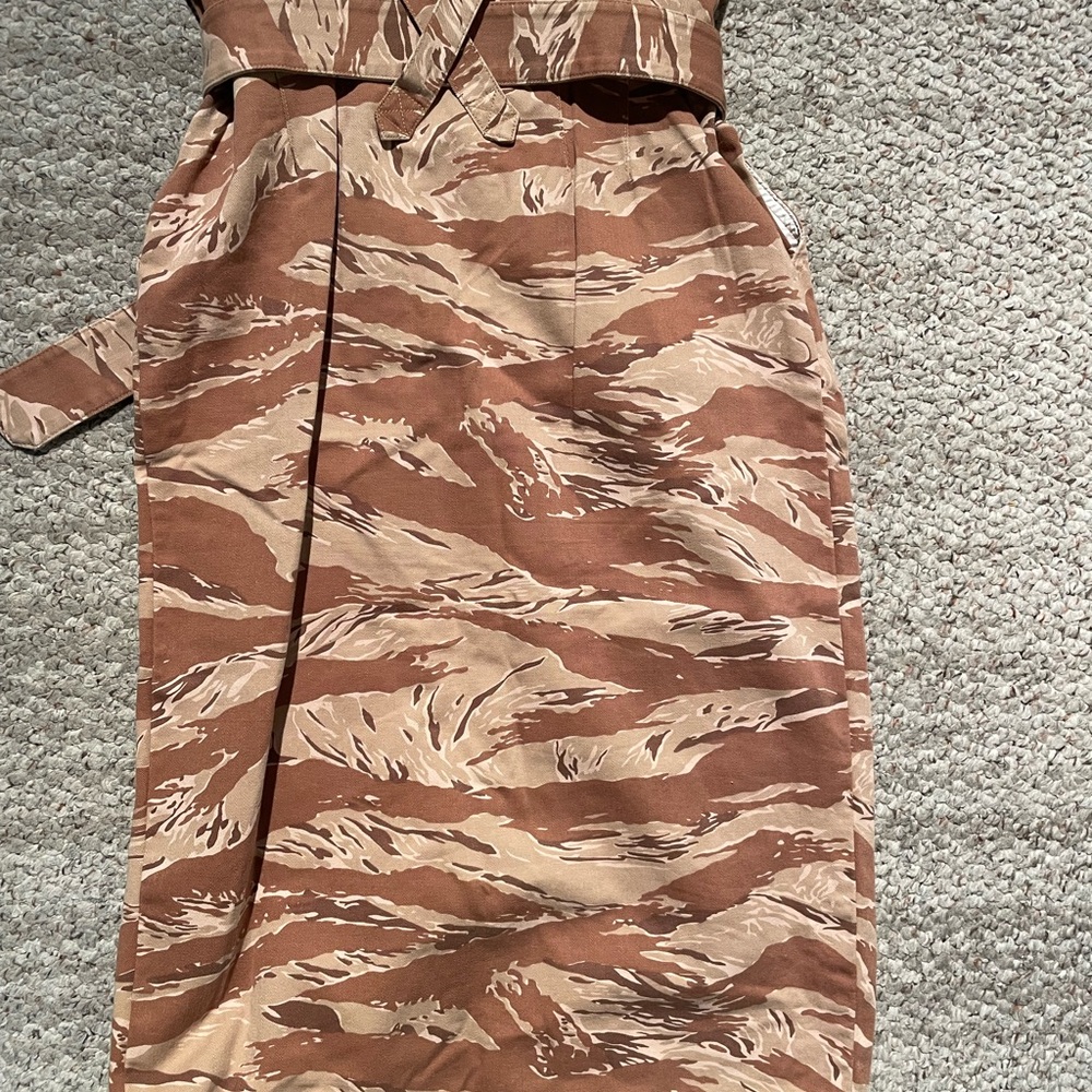 Rachel Comey Brown Patterned Skirt